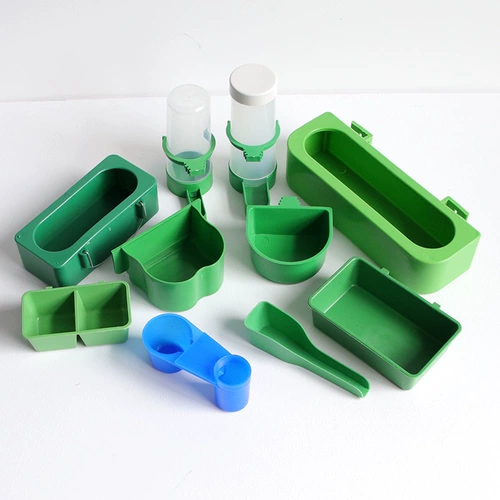 Птичьи аксессуары Daquan Plastic Birds Plazons Добавить воду для ванны для птиц и пищевая вода, фиксация