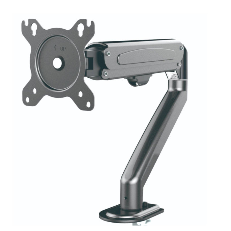 Computer screen robotic arm bracket lifting and rotating vertical screen