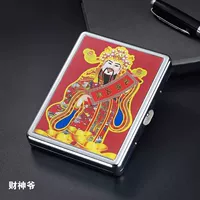 Аккумуляторный портсигар на 20 сигарет God of Wealth