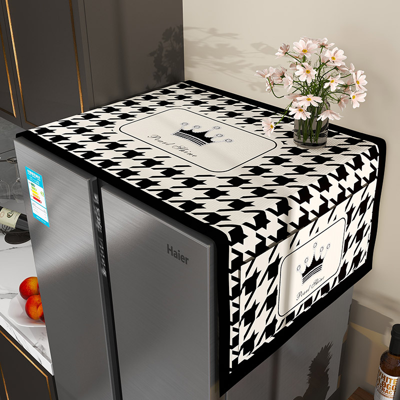 冰柜布防尘罩：厨房新宠，守护你的食材新鲜与洁净！