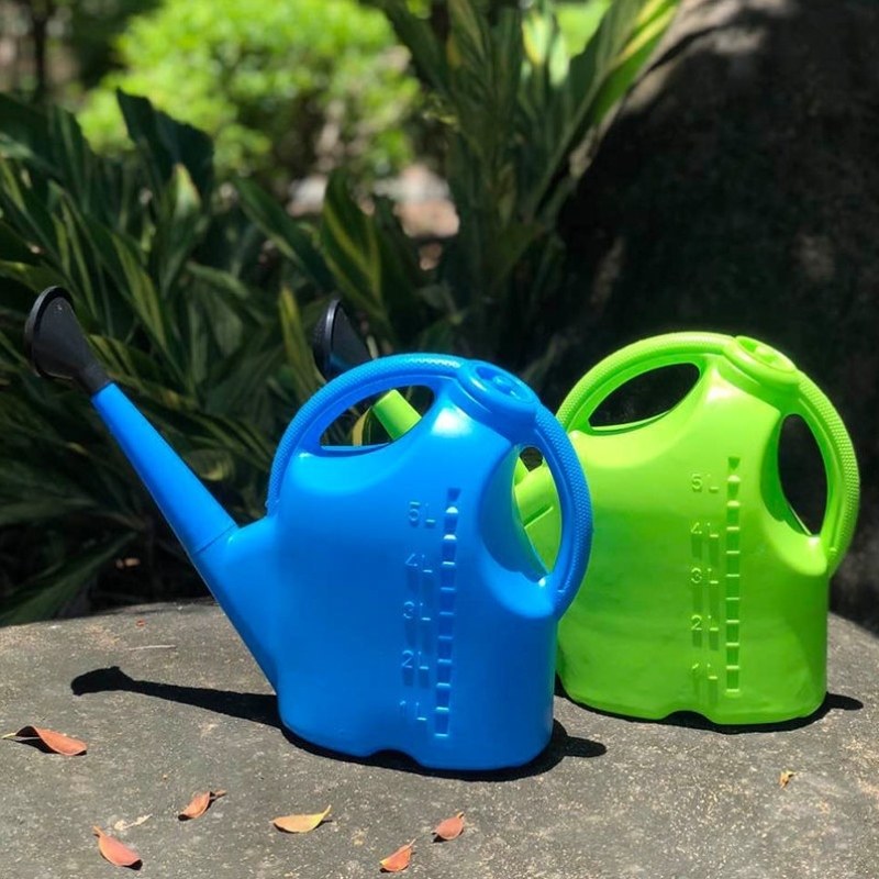 Plastic large watering can watering flower pot thickened watering kettle household watering watering can long mouth gardening watering kettle small shower