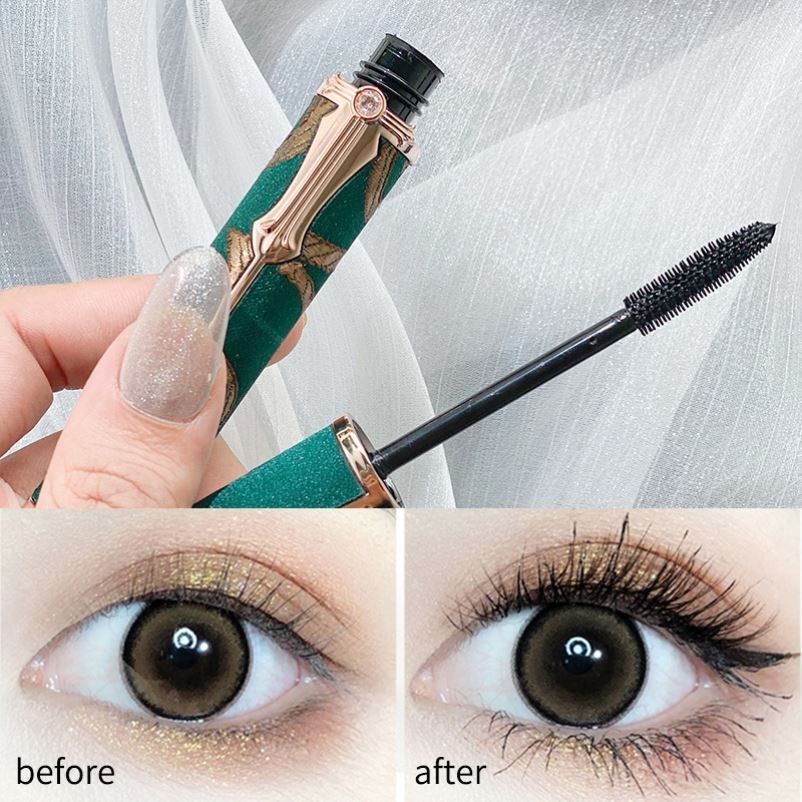 Li Jiaqi recommends hojo peacock mascara female not fainting without makeup and waterproof thick and dense natural fiber long lasting