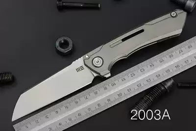 WE KNIFE Outdoor high hardness camping camping portable EDC titanium alloy bearing FOLDING KNIFE 2003
