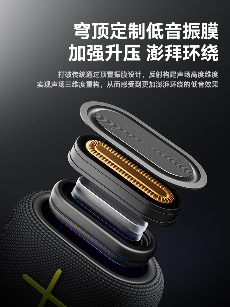 Ledu Y3 Bluetooth Speaker Wireless High-Quality Sound Large Volume Small Speaker Mini Portable Subwoofer 2025 New Model