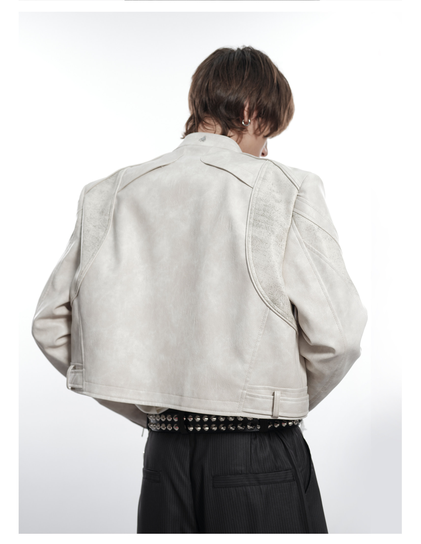 FACEON LAB Akira Cropped Biker Jacket