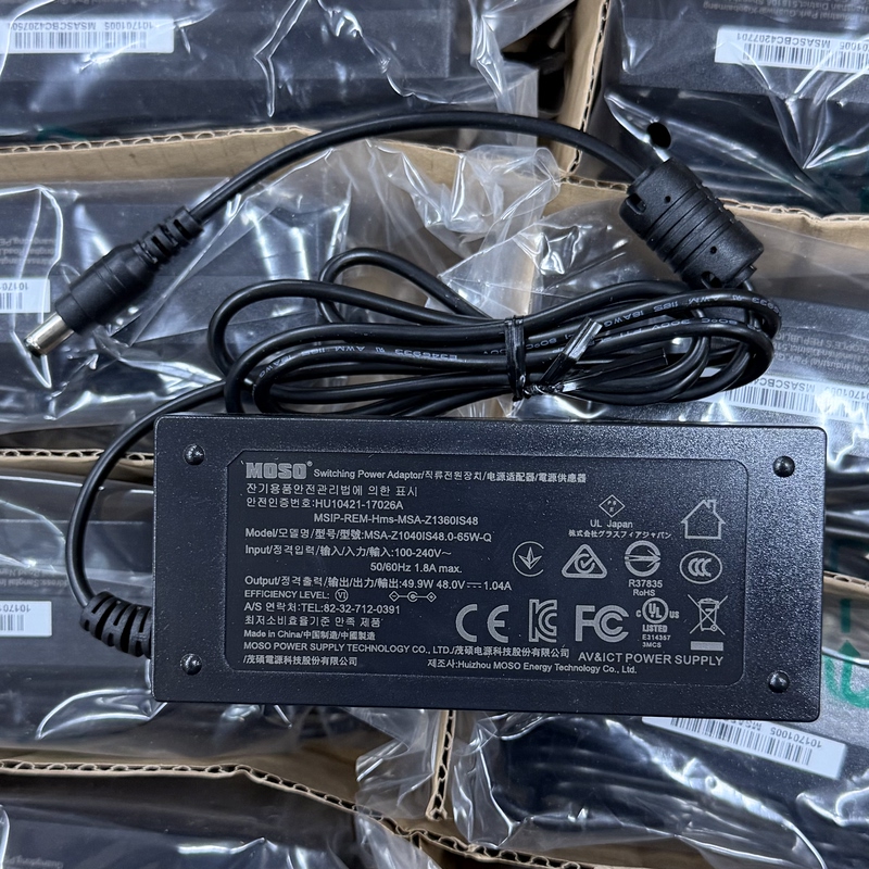 Moso Msa-Z1040Is48.0-65W Is Suitable for Hikvision Surveillance Video Recorder Power Supply 48V1.04A Adapter Moso Msa-Z1040Is48.0-65W Is Suitable for Hikvision Surveillance Video Recorder Power Supply 48V1.04A Adapter