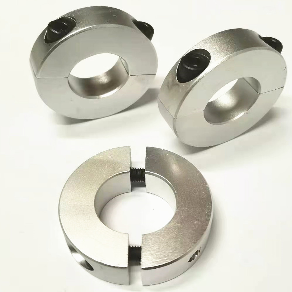 Fixed ring aluminum separation type circular fixed ring limit ring positioning shaft ring thrust ring optical shaft fixed lock ring tight sleeve