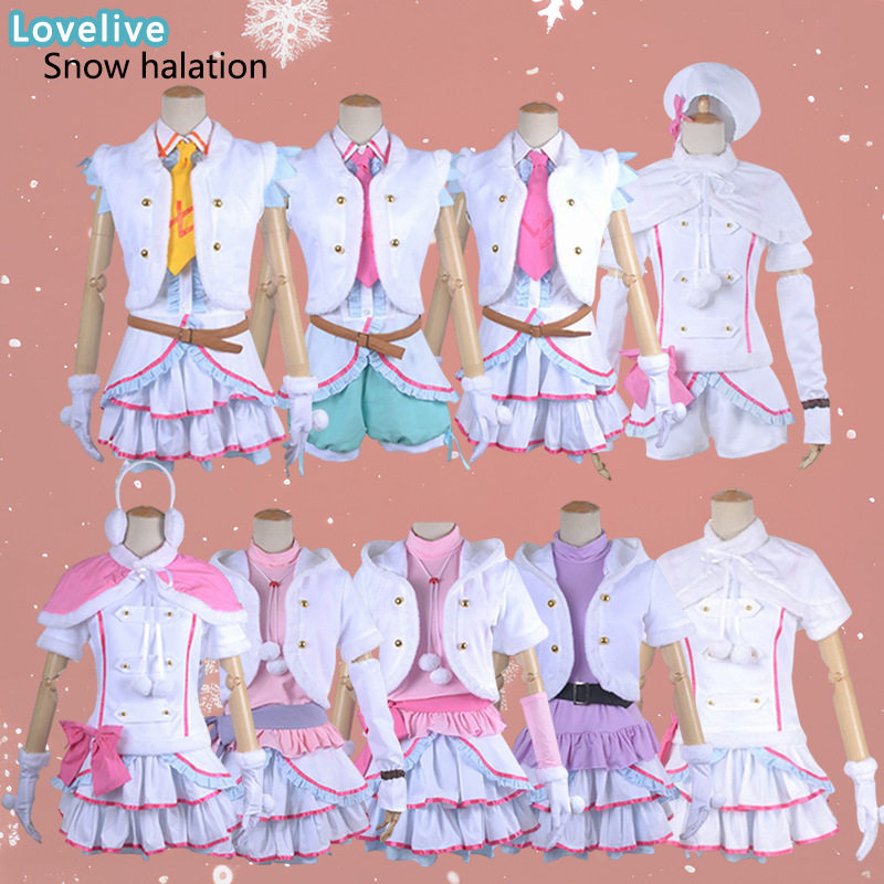 Костюм хита Lovelive Snow halation Аясе Эри Коидзуми Хуаянг для косплея аниме C костюмом