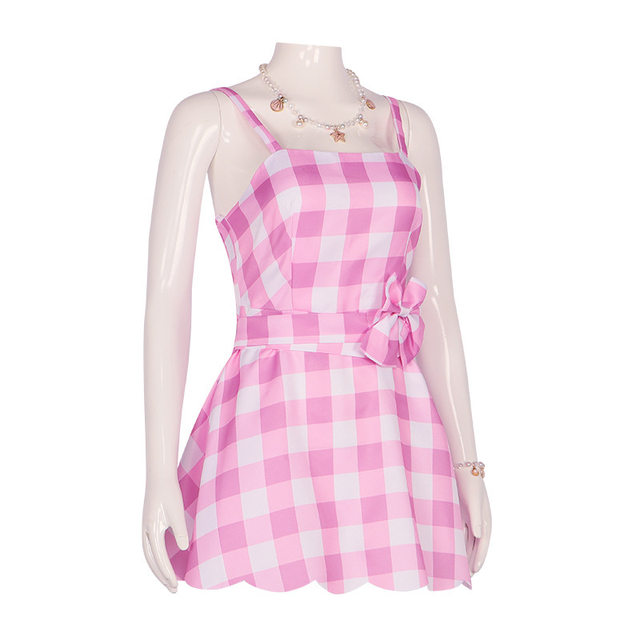 ຮູບເງົາທີ່ນິຍົມ Barbie Barbie cos costume Ken Kenny Barbie ດຽວກັນ skirt cosplay costume costume ການປະຕິບັດ