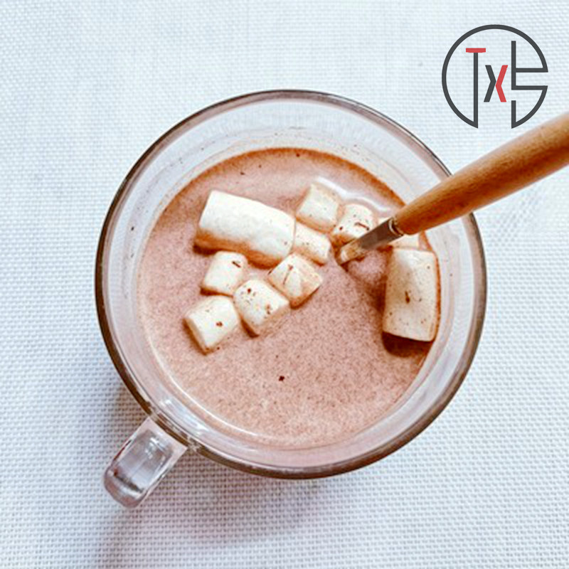 New Date Unicorn Chocolate Bubble Bursts Beans Cocoa Hot Drinks Flushed drinks Net Red Valentine's Day Gift Foods