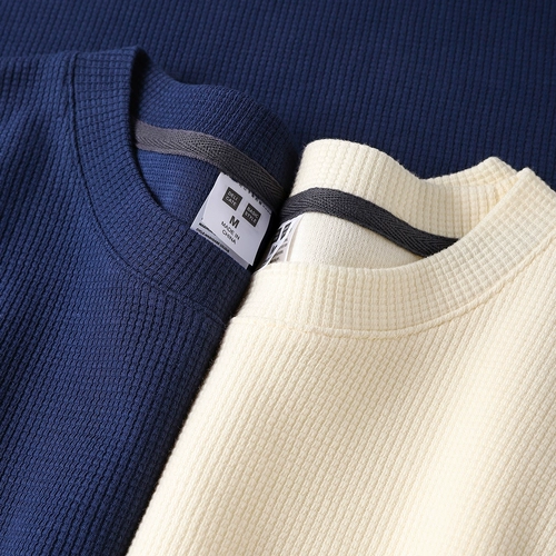 Абрикосовый приятный телу лонгслив для отдыха, оверсайз