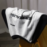 Дизайнерская ретро утепленный лонгслив, тренд сезона, в американском стиле