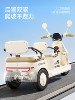 Children's Electric Motorcycle Tricycle for Boys and Girls, Baby Kids Can Ride, Adult Charging, Two-Seater Remote Control Toy Car
