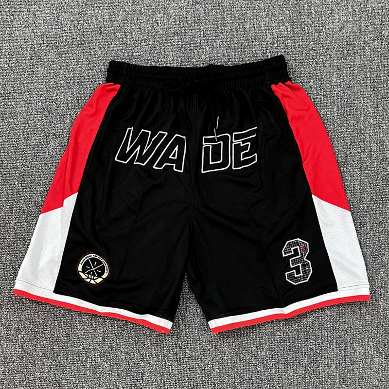 Wade Hall of Fame American-Style Basketball Shorts, Loose-Fitting, Knee-Length, Breathable Running and Fitness Training Sports Shorts Wade Hall of Fame American-Style Basketball Shorts, Loose-Fitting, Knee-Length, Breathable Running and Fitness Training Sports Shorts