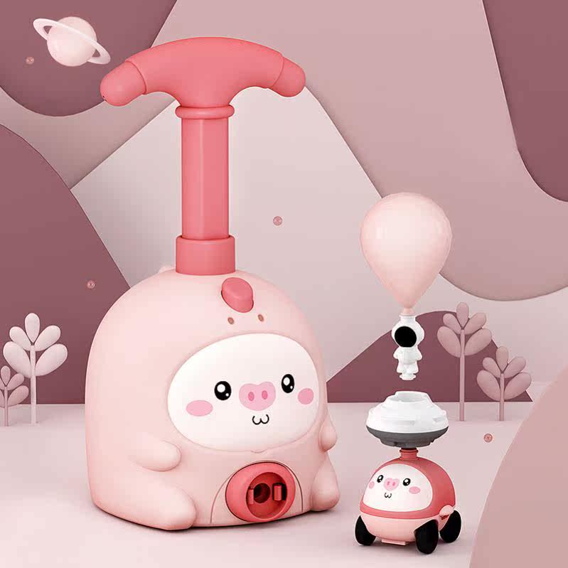 Douyin same aerodynamic balloon car children's toy net red will fly balloon inflatable launch car.