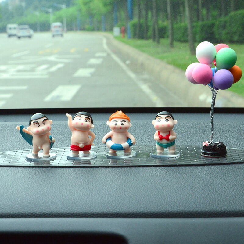 Electric Quadricycle Interior Adornment Car Decoration Lady's Car Fashion 2021 Crayon Small New Car Ornament