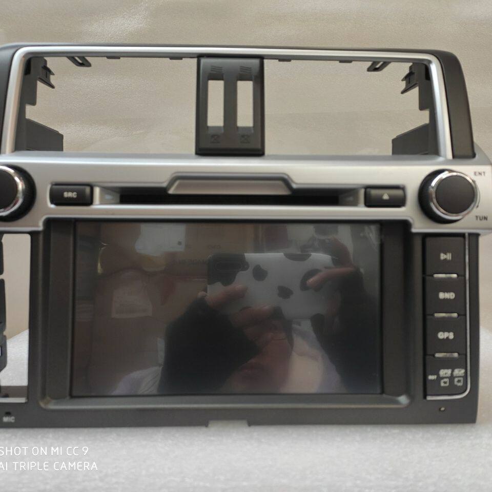 14 Toyota overbearing Prado brand new car dedicated eight-inch screen DVD navigation line complete