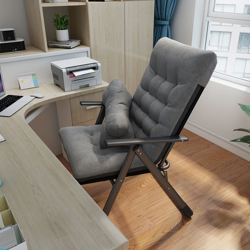 Lounges that can lie down to sleep, the reclining chair folds the computer chair home desk stool can lie in office