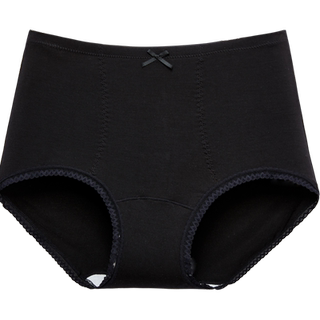 Women's high waisted sanfu modal underwear without hip grip