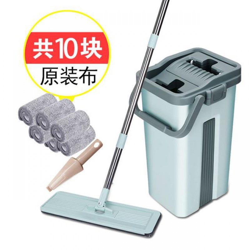 Thickened Stainless Steel Mound Scrub hand wash mop Dual use dry and wet shake Home God Instrumental Scraped flat