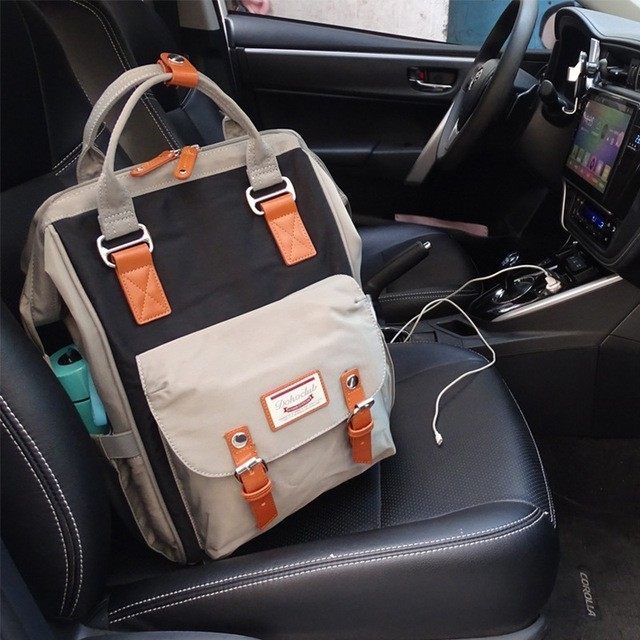 Mommy bag 2022 new female large capacity Mom bag Double shoulder bag Handmaid bag for mother and baby