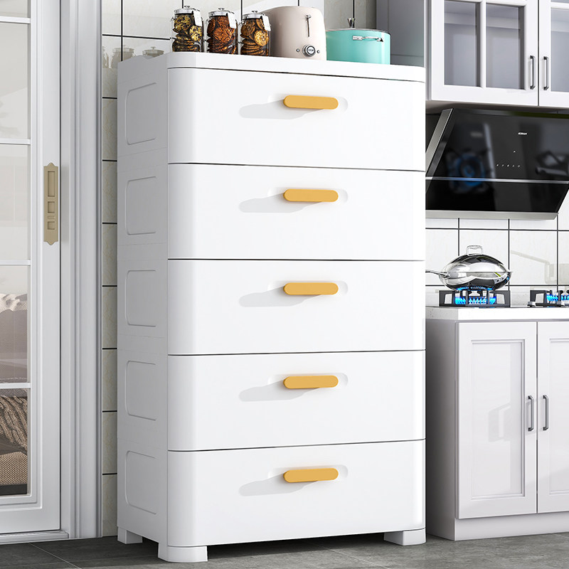 Kitchen supplies rack floor-to-ceiling multi-layer locker dust-proof storage multi-functional cupboard seasoning storage cabinet