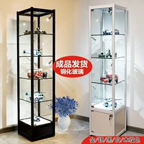 Wall cabinet display cabinet hand-run display cabinet transparent cosmetics toy model cabinet gift display cabinet household display cabinet