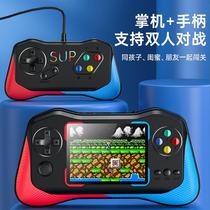 Handheld game console large screen 500 games classic nostalgic new sup rocker childrens double charging game console