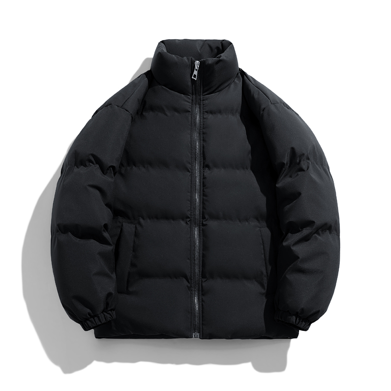 Men's Winter Coat, Trendy Brand down Cotton Jacket, Simple, Stylish, Versatile, Cold-Proof, Warm Cotton Coat, Puffer Jacket