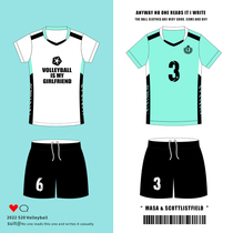 Volleyball uniforms for men and women customized quick-drying air volleyball jerseys game training uniforms student sports uniforms printing