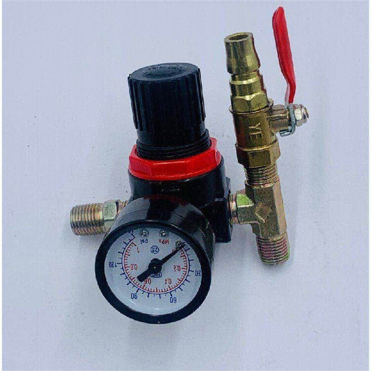 Water-in-water colorful stone paint spray gun paint latex paint water storage pressure barrel pressure gauge accessories imitation stone paint granite