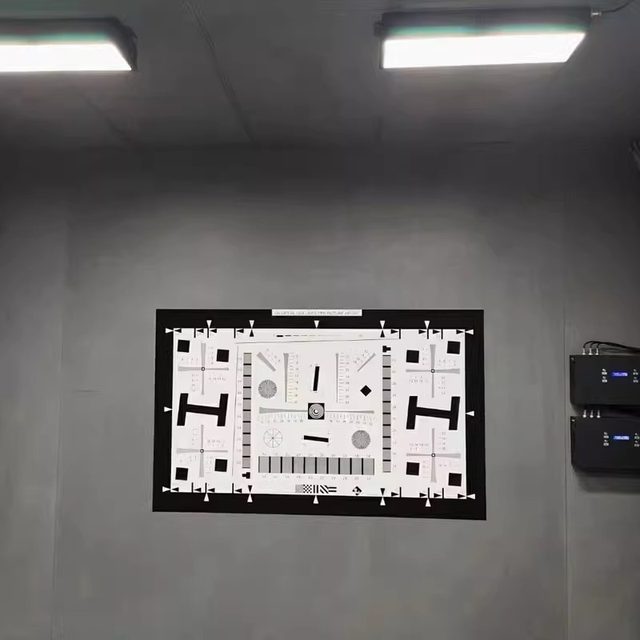 Iso12233 Resolution Test Card Camera Lens Sfr Resolution Clarity Test Chart Calibration Board 3Nh