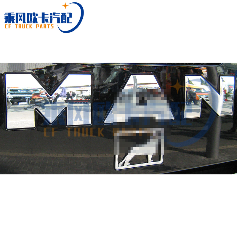 Suitable for Howo Heavy Duty Truck Shandeka Truck and Rv Conversion to German Man Truck Panel Grille Emblem Car Logo