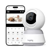Hugolog 3K 5MP Indoor Pan Tilt Security Camera AI Sound