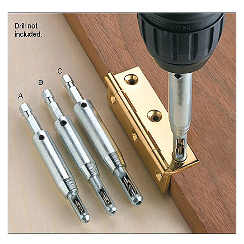 Woodworking professional doors and windows hinge hinge drill for precise positioning of drilling machine hexagonal shank positioning drilling integrated drill