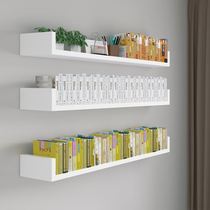 Wall book shelf Large load-bearing capacity Sofa rear shelf wall shelf Punch-free hair salon large capacity