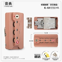 K004#шесть -дыры розового золота один