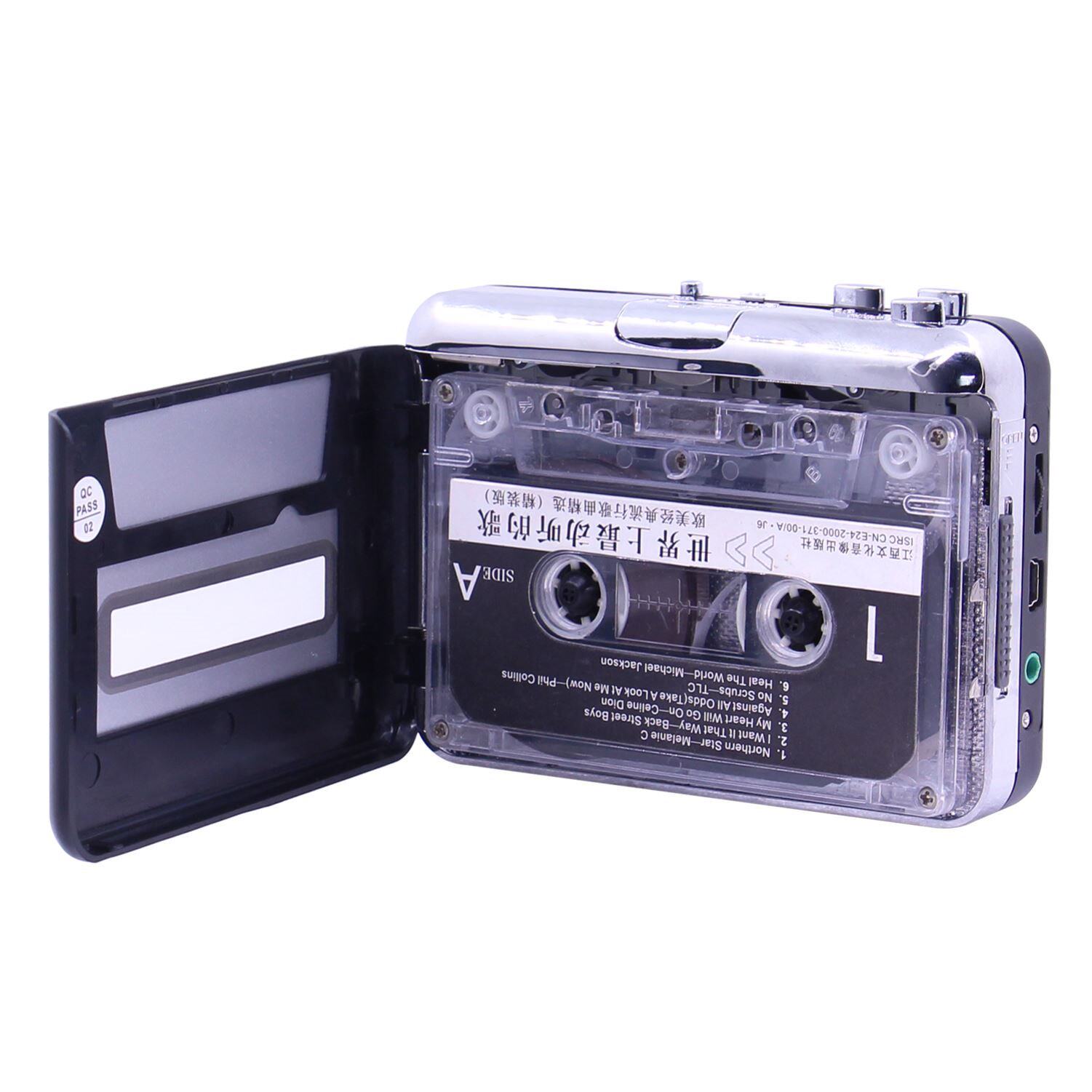 Walkman tape retro nostalgic ultra-thin old tape machine transparent small old-fashioned playback cassette player