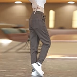 Senyuan Store Store Store Hot 2024 Весенние рабочие брюки модные маленькие прямые пленки.