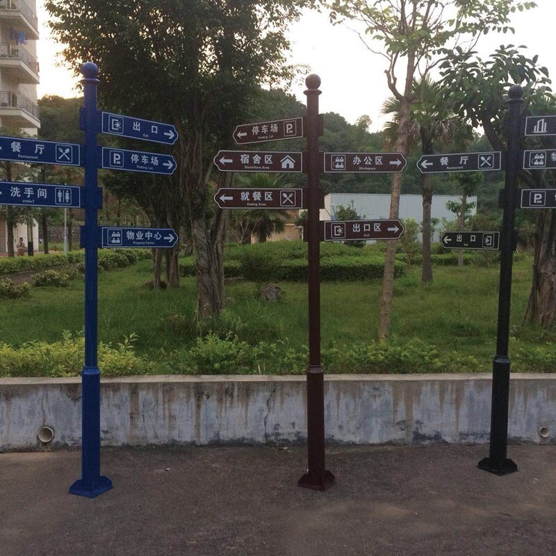 Antique village points to the brand custom hotel guide sign outdoor landscape distinction division point to the sign sign
