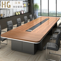 Meeting table bench chair combination Simple modern reception desk office furniture training table negotiating table