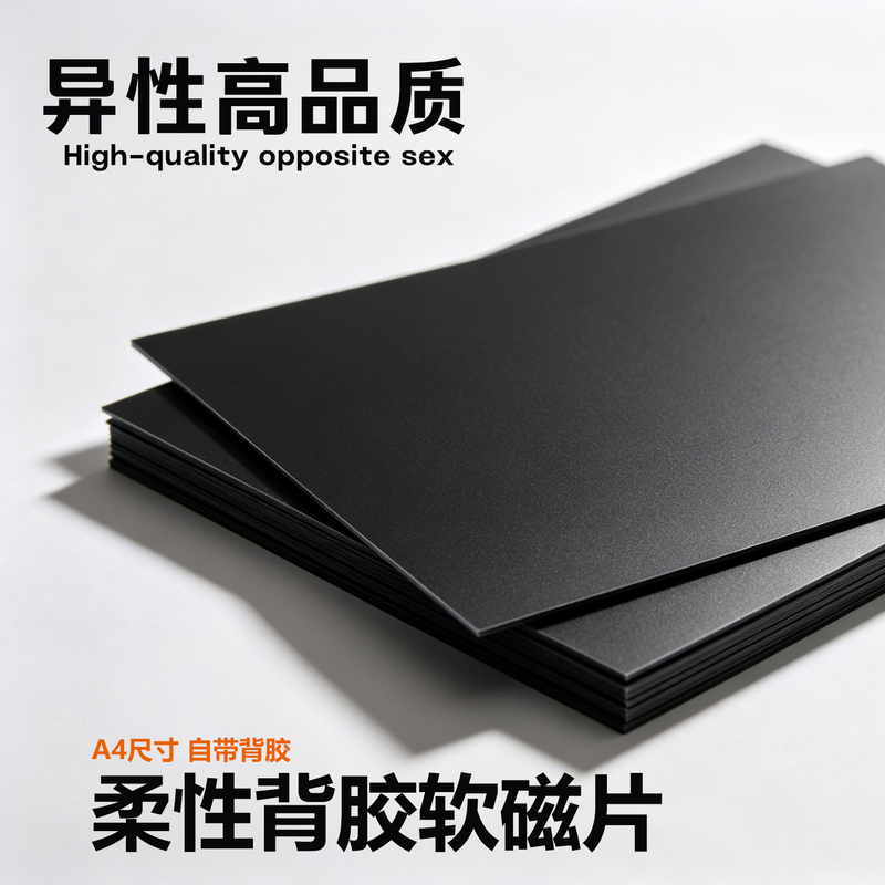 A4 Self-Adhesive Soft Magnetic Rubber Sheet with Adhesive Backing, Magnetic Stickers for DIY Crafts, Refrigerator Magnets, Teaching Aids, Magnetic Strips, Cutting Materials, Advertising Car Stickers A4 Self-Adhesive Soft Magnetic Rubber Sheet with Adhesive Backing, Magnetic Stickers for DIY Crafts, Refrigerator Magnets, Teaching Aids, Magnetic Strips, Cutting Materials, Advertising Car Stickers