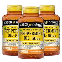 MASON NATURAL Peppermint Oil 50 mg Enteric Coated - Natur