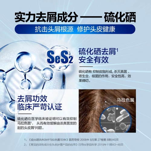 Импортный шампунь без силикона, удаление перхоти, против зуда, контроль жирного блеска
