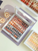 Wear nail storage book nail art style display board sample swatch display board advanced acrylic photo album commercial