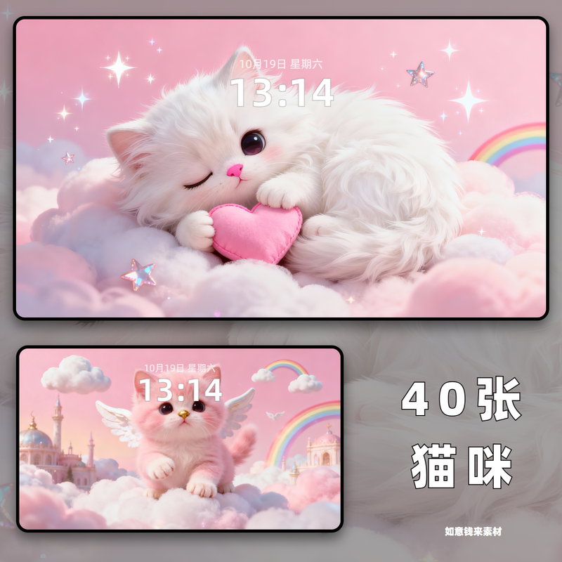 40 High-Definition Ultra-Clear 4K Cat Collection Pictures, Cute Pet Cats, Computer Desktop Lock Screen, Tablet iPad Wallpaper 40 High-Definition Ultra-Clear 4K Cat Collection Pictures, Cute Pet Cats, Computer Desktop Lock Screen, Tablet iPad Wallpaper