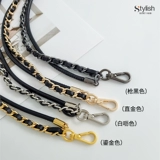 Chanel, сумка, аксессуары, маленькие бретели, цепь, совместимые подтяжки, мусорный мешок