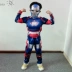 Người Sắt Quần Áo Trẻ Em Cơ Trang Phục Cosplay Bóng Đảng Marvel Trình Diễn Trang Phục Người Sắt Đồ siêu anh hùng