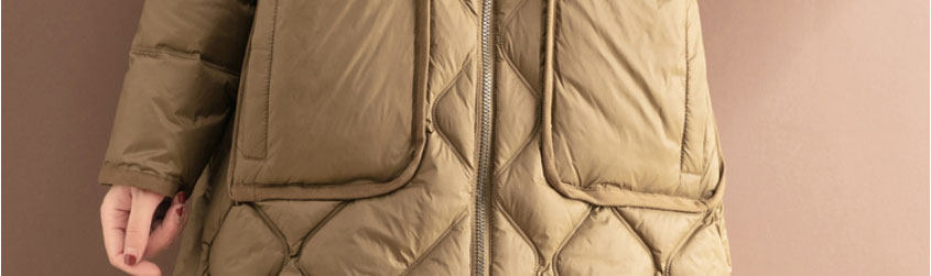 Длинный пуховик, куртка, средней длины, подходит для подростков, 2025 года, для среднего возраста 