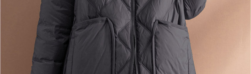 Длинный пуховик, куртка, средней длины, подходит для подростков, 2025 года, для среднего возраста 